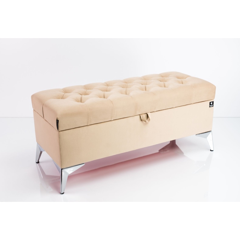 Tufted Storage Bench